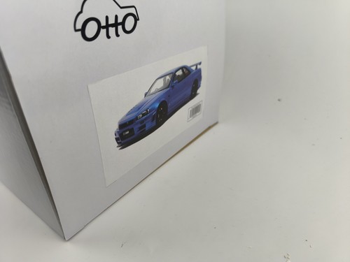 Nissan skyline gtr - r34, blau