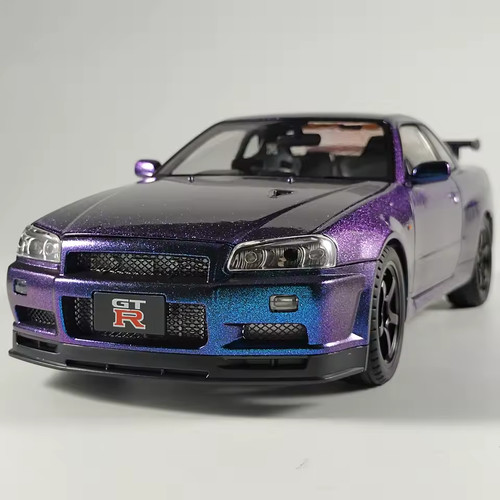 Nissan skyline gtr r34 1 - gtr, 1:18