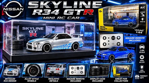 Nissan skyline r34 gtr rc - nissan,
